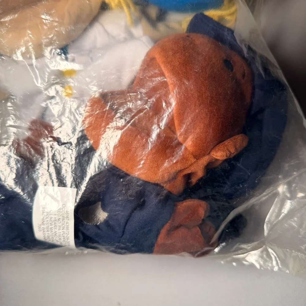 Kaplan‎ Occupation Puppet Set Kids Multicolor Plush Educational Career Learning